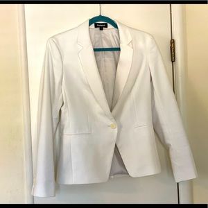 White Express Blazer size 8